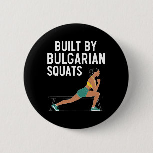 Macaron Rond 5 Cm Exercice de squat bulgare musculation fitness