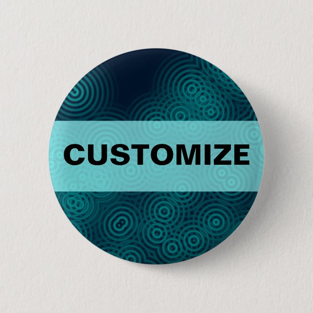 Macaron Rond 5 Cm Expérience anti-gravité (Devant)