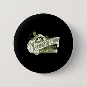 Macaron Rond 5 Cm Explorateur de sentier panoramique du parc nationa