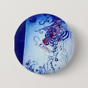 Macaron Rond 5 Cm extraterrestre pour de vrai