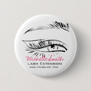 Macaron Rond 5 Cm Eye Sketch Mascara Lash Extension