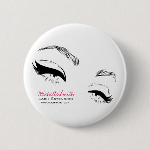 Macaron Rond 5 Cm Eyelashes sourcils sourds Maquillage permanent Art