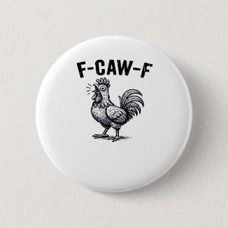 Macaron Rond 5 Cm F-Caw-F Chicken Creative Casual