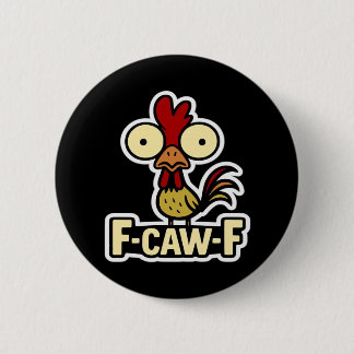 Macaron Rond 5 Cm F-Caw-F Classic Vintage Graphic