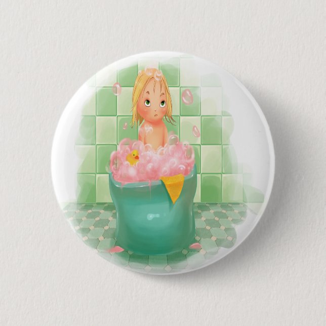 Macaron Rond 5 Cm fabricant de bouton (Devant)