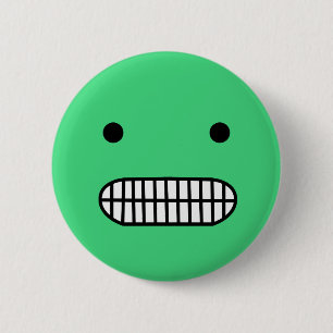 Macaron Rond 5 Cm Face inconfortable