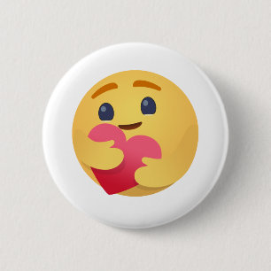 Macaron Rond 5 Cm Facebook Care Emojis