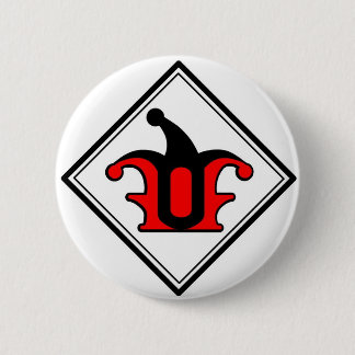 Macaron Rond 5 Cm Faction de bouton de logo d'imbéciles