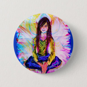 MACARON ROND 5 CM FAE MÉDITENT PIN
