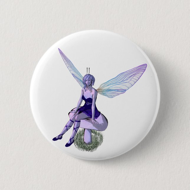 Macaron Rond 5 Cm Faery - NIP (Devant)