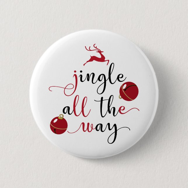 Macaron Rond 5 Cm faire du jingle (Devant)