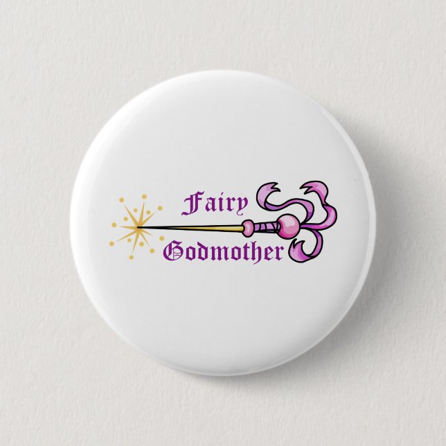 MACARON ROND 5 CM FAIRY GODMOTHER (Devant)