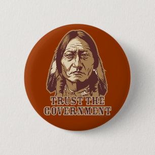 Macaron Rond 5 Cm Faites confiance au gouvernement