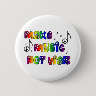 Macaron Rond 5 Cm Faites le bouton de musique