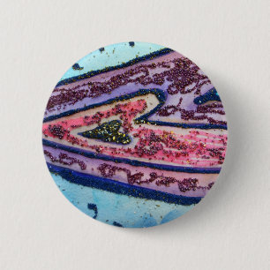 Macaron Rond 5 Cm Faith Heart Button