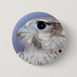 Macaron Rond 5 Cm Falcon des Prairies
