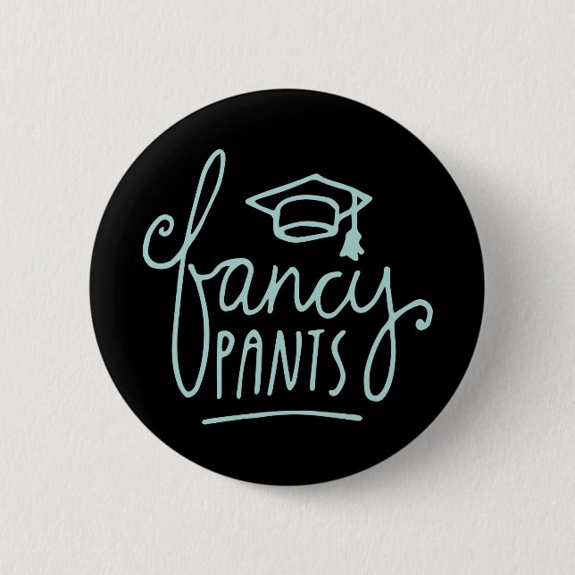 Macaron Rond 5 Cm Fancy Pants Funny Grad (Devant)