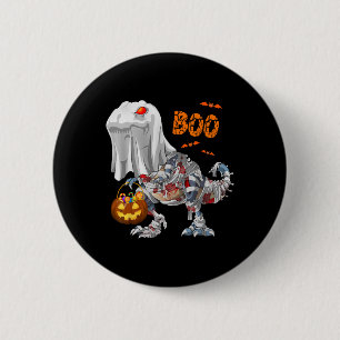 Macaron Rond 5 Cm Fantôme Zombie Momie Dinosaur Drôle Boo Halloween 