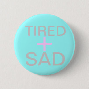 Macaron Rond 5 Cm fatigué et triste