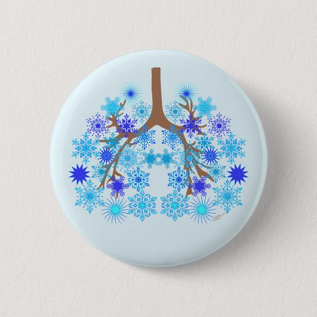 Macaron Rond 5 Cm FC hiver (Devant)