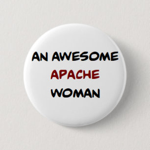 Macaron Rond 5 Cm femme apache, superbe mug de café