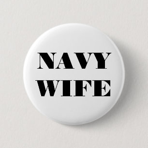 Macaron Rond 5 Cm Femme de la marine à boutons