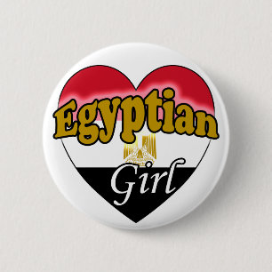 Macaron Rond 5 Cm Femme égyptienne