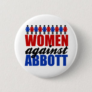Macaron Rond 5 Cm Femmes contre Greg Abbott Texas Politique