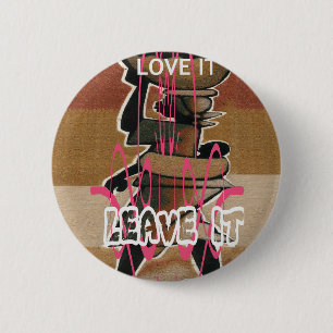 Macaron Rond 5 Cm Femmes et enfants La vie n'est pas juste ; habitue