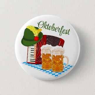Macaron Rond 5 Cm Festival d'Oktoberfest