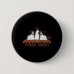 Macaron Rond 5 Cm Feuille Halloween Ghost Cheval Citrouille Costume