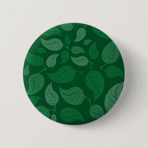 Macaron Rond 5 Cm Feuilles verts