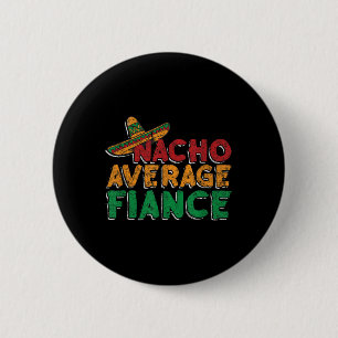 Macaron Rond 5 Cm Fiançailles de Nacho Fête de mariage du marié de l