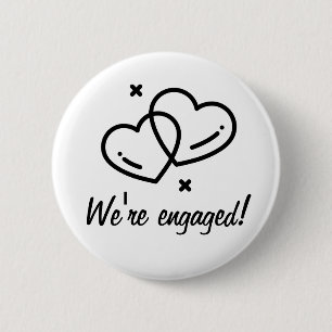 Macaron Rond 5 Cm Fiancé!
