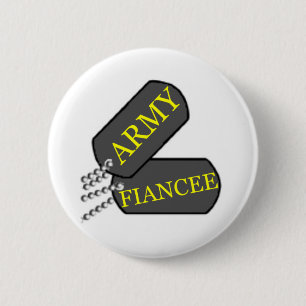 Macaron Rond 5 Cm Fiancée 2 d'armée