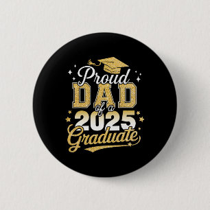 Macaron Rond 5 Cm Fier Papa D'Un Cl De 2025 Graduate Graduati Senior