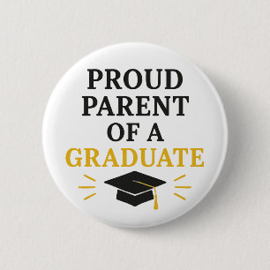 Macaron Rond 5 Cm Fier parent d'un diplômé
