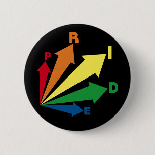 Macaron Rond 5 Cm fierté