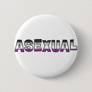 Macaron Rond 5 Cm Fierté asexuelle