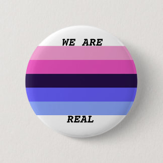 Macaron Rond 5 Cm Fierté d'Omnisexual