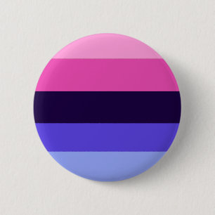 Macaron Rond 5 Cm fierté omnisexuelle
