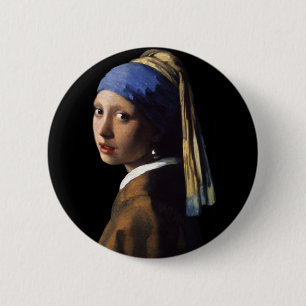 Macaron Rond 5 Cm fille avec boucle d'oreille
