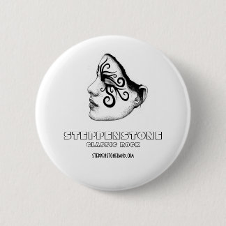 Macaron Rond 5 Cm Fille classique de bouton de roche de Steppenstone