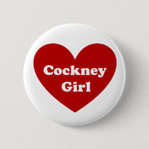Macaron Rond 5 Cm Fille de cockney