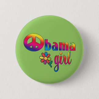 Macaron Rond 5 Cm Fille d'Obama