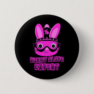 Macaron Rond 5 Cm Fille Ski De Neige Snowboard Débutant Bunny Slope
