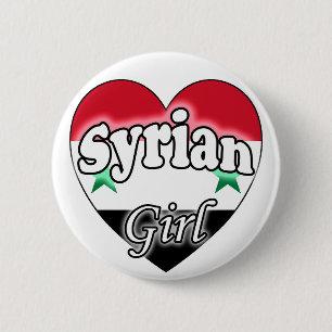 Macaron Rond 5 Cm Fille syrienne