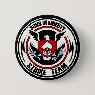 Macaron Rond 5 Cm Fils de Pin de grève de liberté
