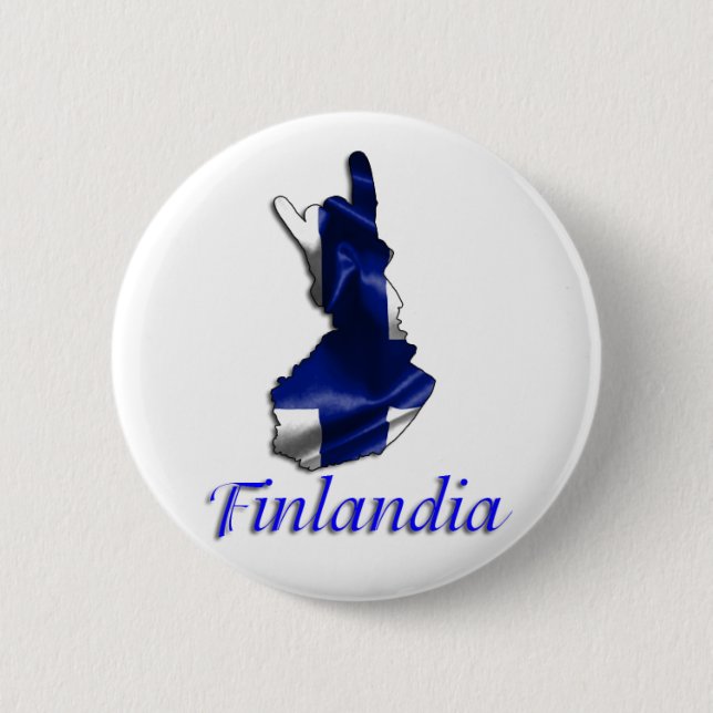 Macaron Rond 5 Cm finlandia (Devant)