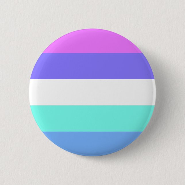 Macaron Rond 5 Cm Flag de Spectrasexual (Devant)